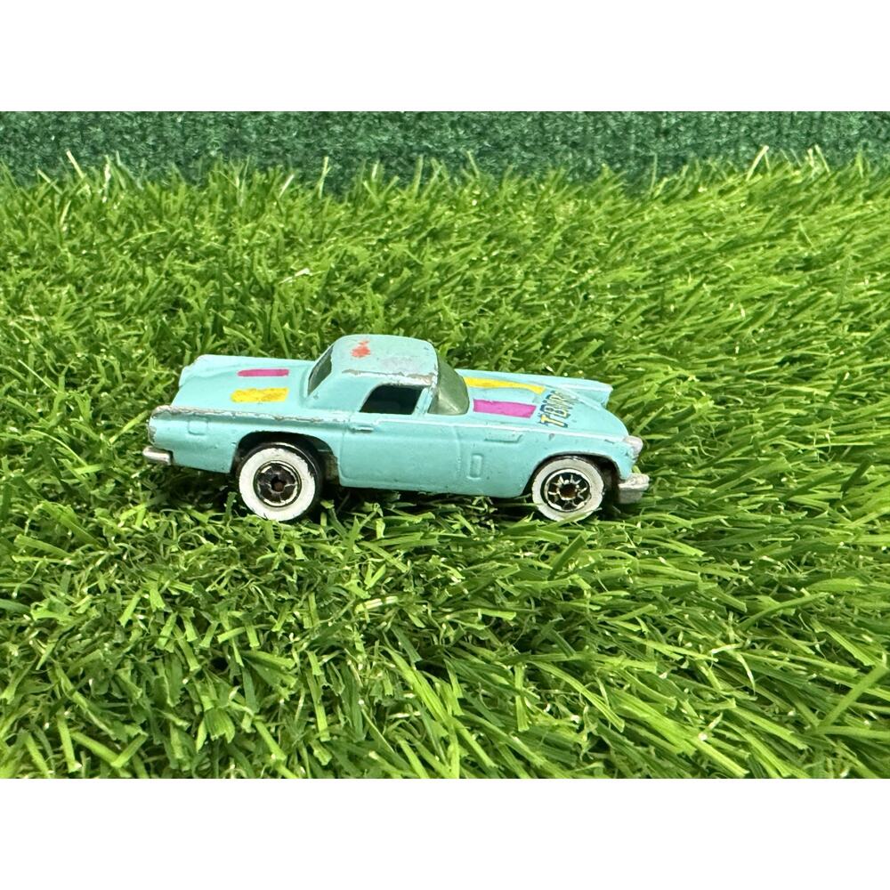 Vintage Hot Wheels T-Bird Ford Thunderbird 1977 Malaysia Light Blue Diecast Car